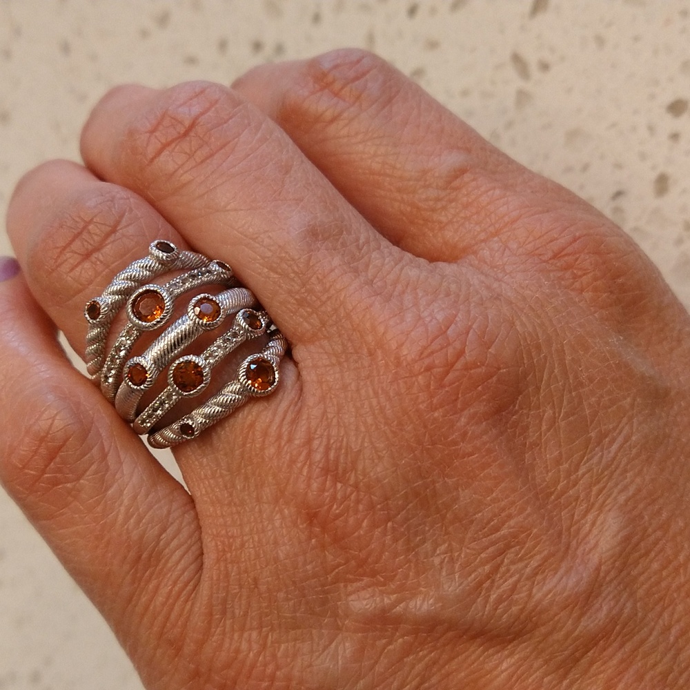 Judith Ripka Sterling Silver Ring